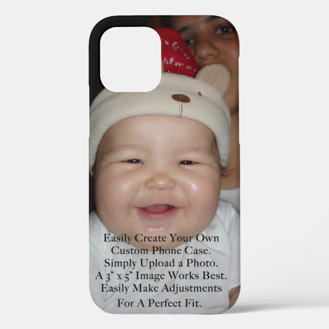 Easily Add Your Photo For a Personalised Custom Case-Mate iPhone Case (Back)