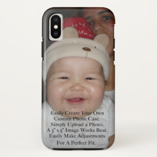 Easily Add Your Photo For a Personalized Custom iPhone X Case