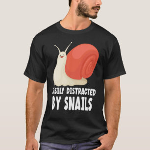 easily by snails snail T-Shirt