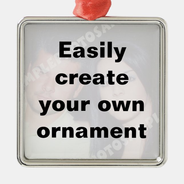 Easily create your ornament Remove the big text! (Front)