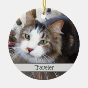 Easily Create Your Own Add 2 Photos Custom Ceramic Tree Decoration
