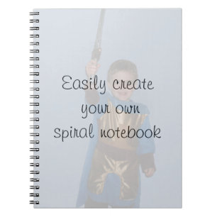 Easily Create Your Own Spiral Notebook - DIY