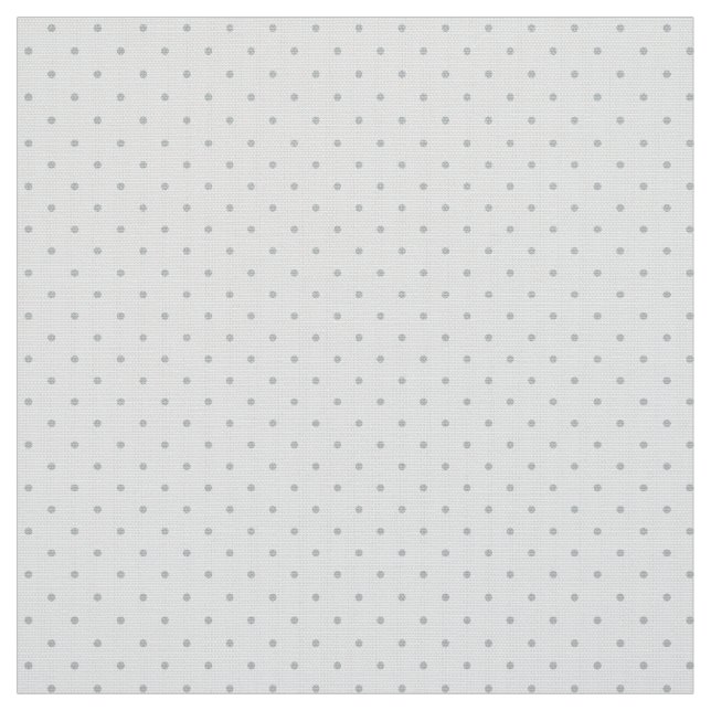 Easily Customise Colour from Grey Mini Polka Dots Fabric (Swatch)