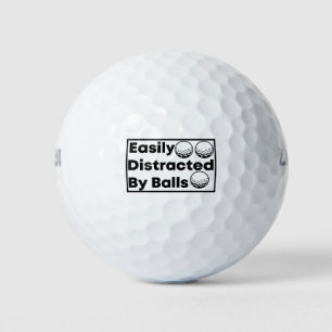 Easily Distracted by Balls golf balls, golf