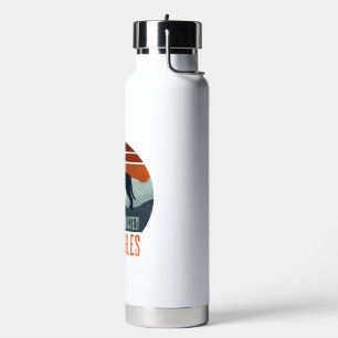 Easily Distracted By Beagles Dog Walking Water Bottle