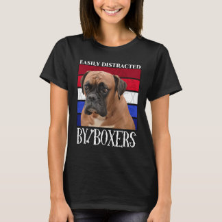 Easily Distracted By Boxers 3 68 T-Shirt