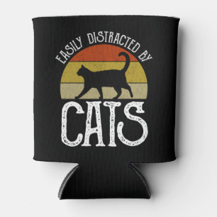 Easily Distracted By Cats Can Cooler
