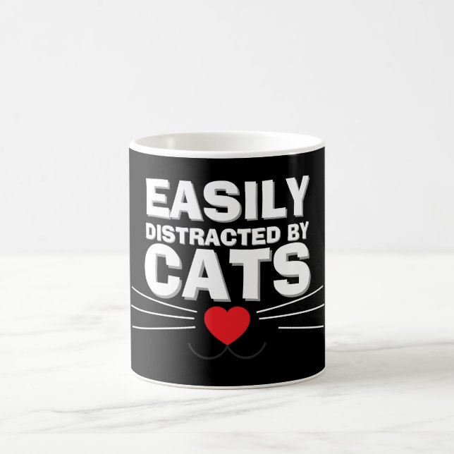 Easily Distracted by Cats Mug | We Are All Mugs (Center)