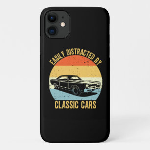 Easily Distracted By Classic Cars Case-Mate iPhone Case