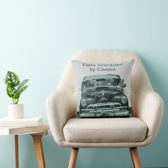 Easily Distracted by Classics Cushion (Chair)