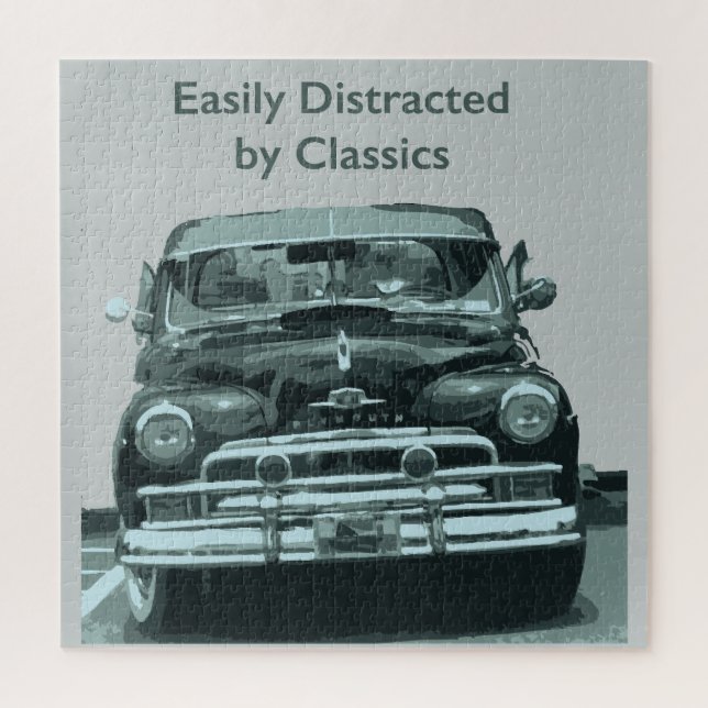 Easily Distracted by Classics Jigsaw Puzzle (Vertical)