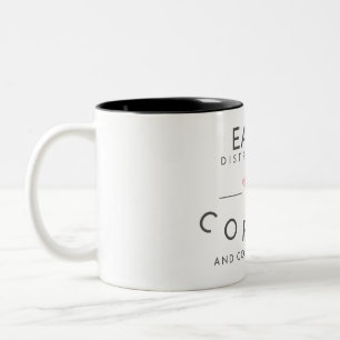 Easily Distracted by Coffee? Two-Tone Coffee Mug