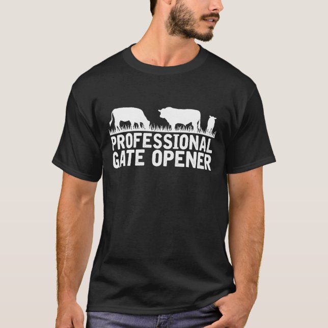 Easily distracted by cows T-Shirt (Front)