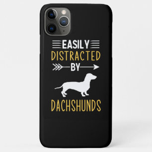 Easily Distracted By Dachshunds Case-Mate iPhone Case