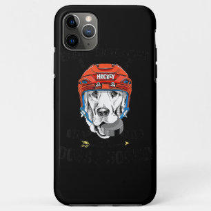 Easily Distracted By Dogs And Hockey Case-Mate iPhone Case