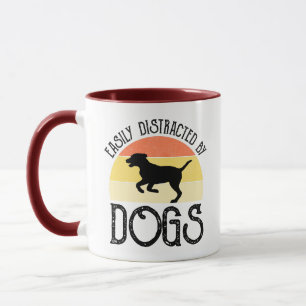 Easily Distracted By Dogs Mug