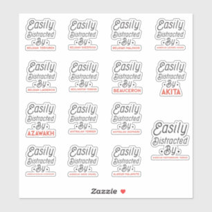 Easily Distracted by Dogs, Pack Of 