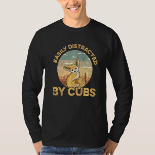 Easily Distracted By Fennec Foxes Quote For A Fenn T-Shirt