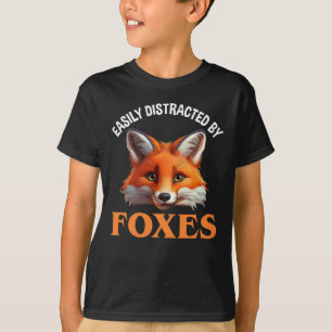 Easily Distracted By Foxes T-Shirt
