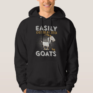Easily Distracted by Goats Hoodie