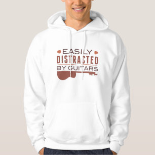 Easily Distracted By Guitars Hoodie