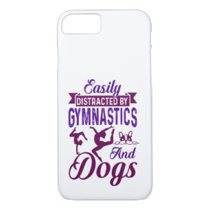 Easily Distracted By Gymnastics and Dogs Case-Mate iPhone Case