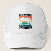 Easily Distracted By Horses Farming Lover Cool