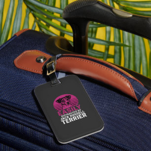 Easily Distracted By Jack Russell Terrier Luggage Tag