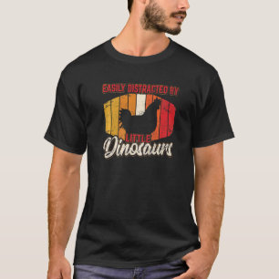 Easily Distracted By Little Dinosaurs Chicken T-Shirt