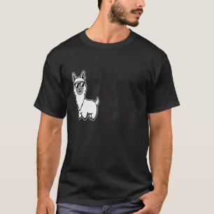 Easily Distracted By Llamas Cute Animal For Men W T-Shirt