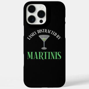Easily Distracted By Martinis iPhone 16 Pro Max Case