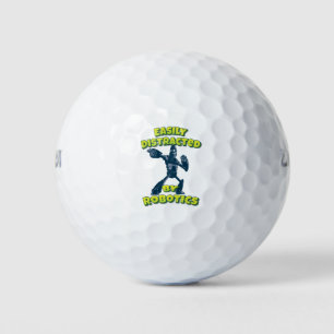 Easily Distracted By Robotics Robot Golf Balls