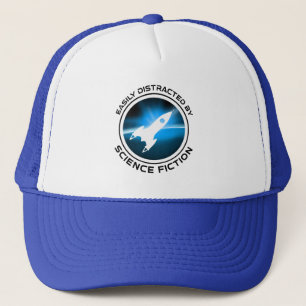 Easily Distracted By Science Fiction Trucker Hat