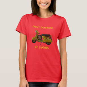 Easily Distracted by Scooters T-Shirt