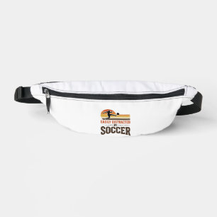Easily Distracted By Soccer Vintage Shirt Design_1 Bum Bags