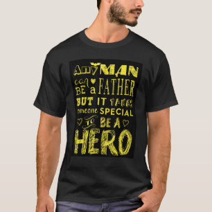 Easily Distracted By Special To Be A Hero Geef T-Shirt