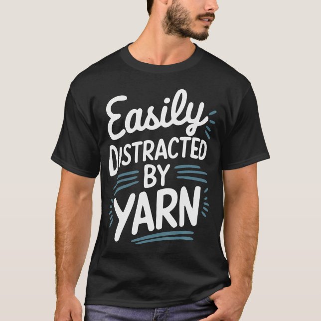 Easily Distracted By T-Shirt (Front)