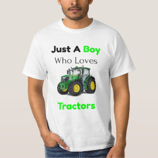 Easily Distracted By Tractors Funny Farmer Gift T- T-Shirt