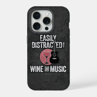 Easily Distracted by Wine and Music Case-Mate iPho