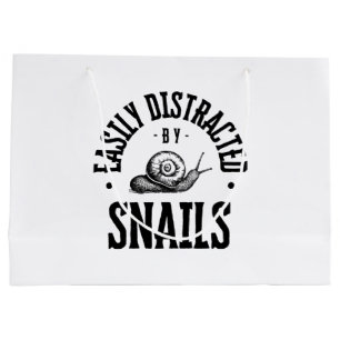 EASILY DISTRACTED LARGE GIFT BAG