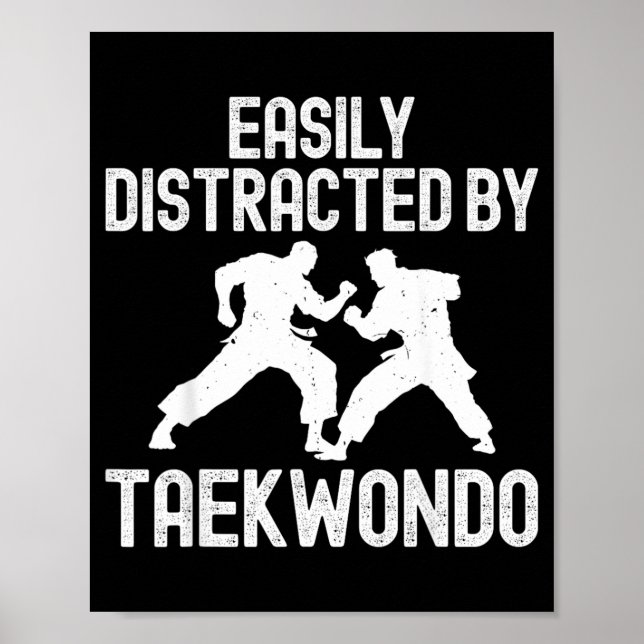 Easily Distracted Poster (Front)
