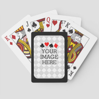 Easily Make Your Own in One Step with Black Frame Playing Cards