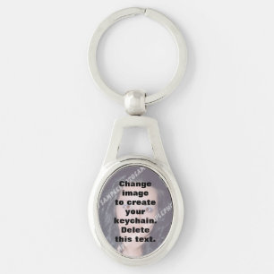 Easily make your own personalised photo key ring