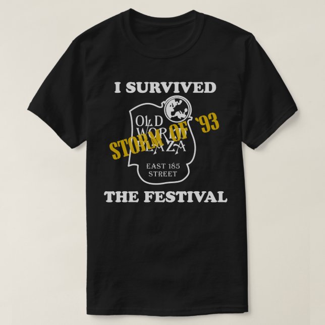 East 185th Old World Festival Storm of 1993 1 T-Shirt (Design Front)