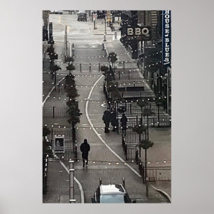 "East 4th Street Morning" Photography Poster
