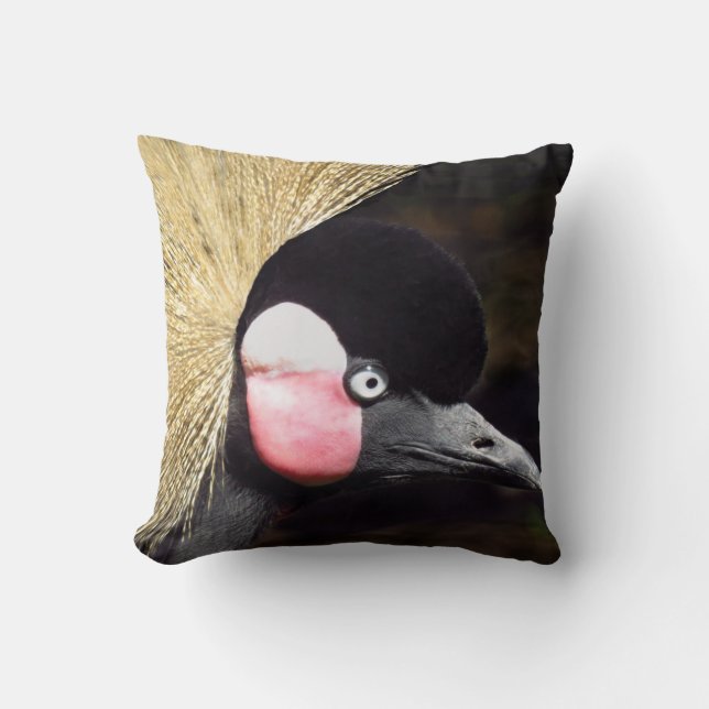 East African Crane Pillow (Front)