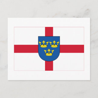 East Anglia Flag Postcard