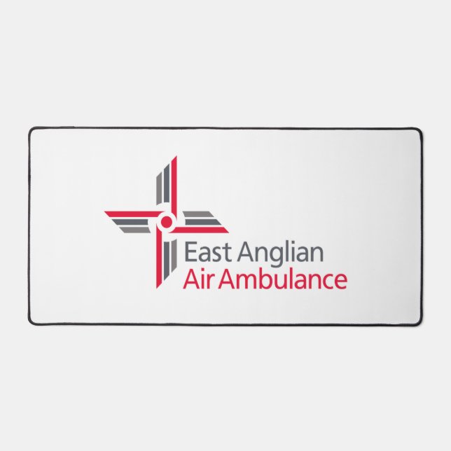 East Anglian Ambulance Service Desk Mat (Front)