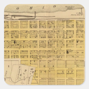 East Ashland, Kentucky Square Sticker