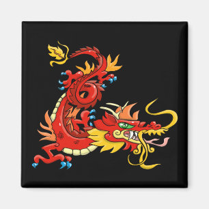 East Asian Dragon Magnet